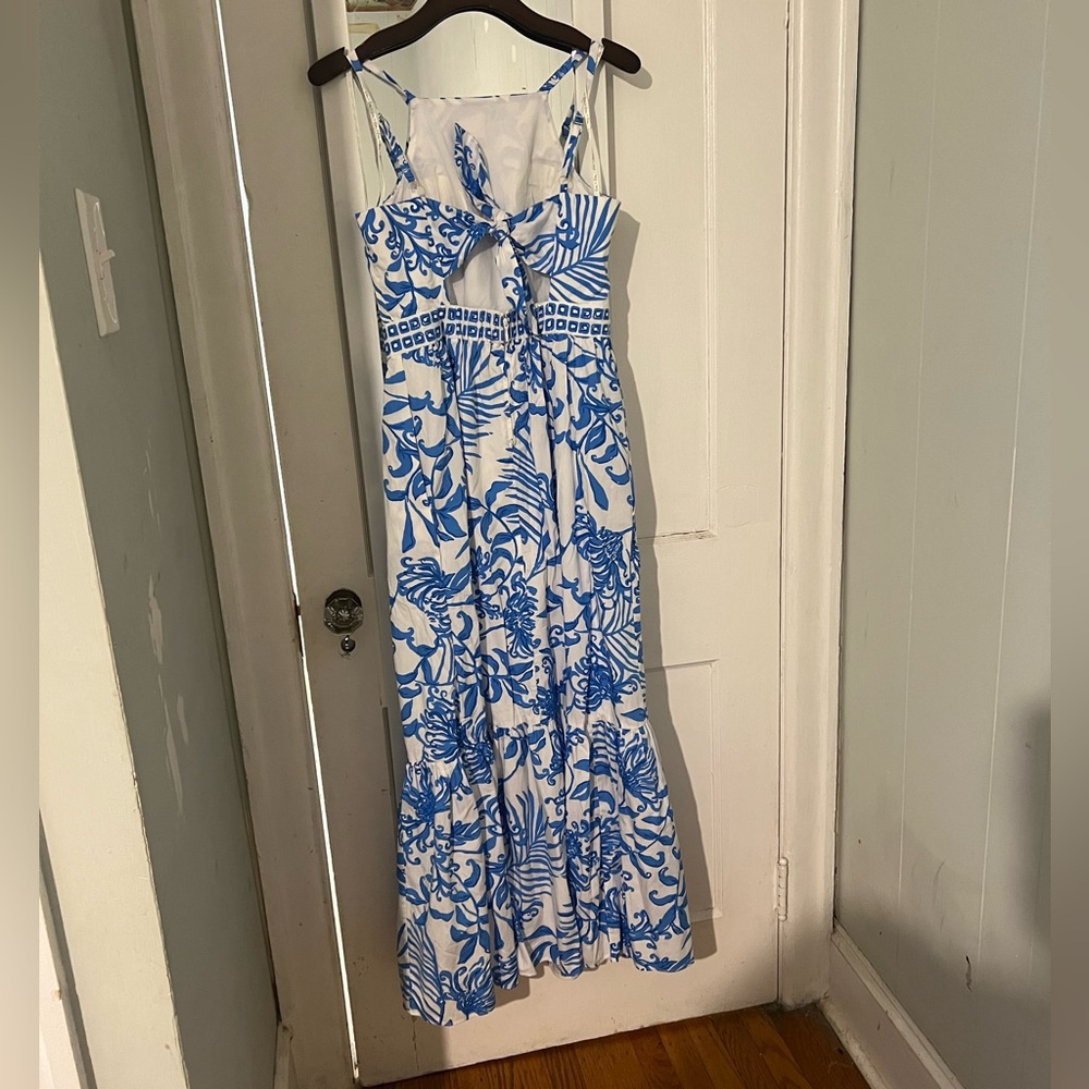 NWOT Lilly Pulitzer Charlese Dress size 4 glisten in the sun - Picture 5 of 6